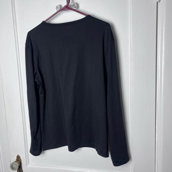 Thermajohn Men's Black Long Sleeve Base Layer Knit Thermal Shirt Size XXL - Picture 6 of 7